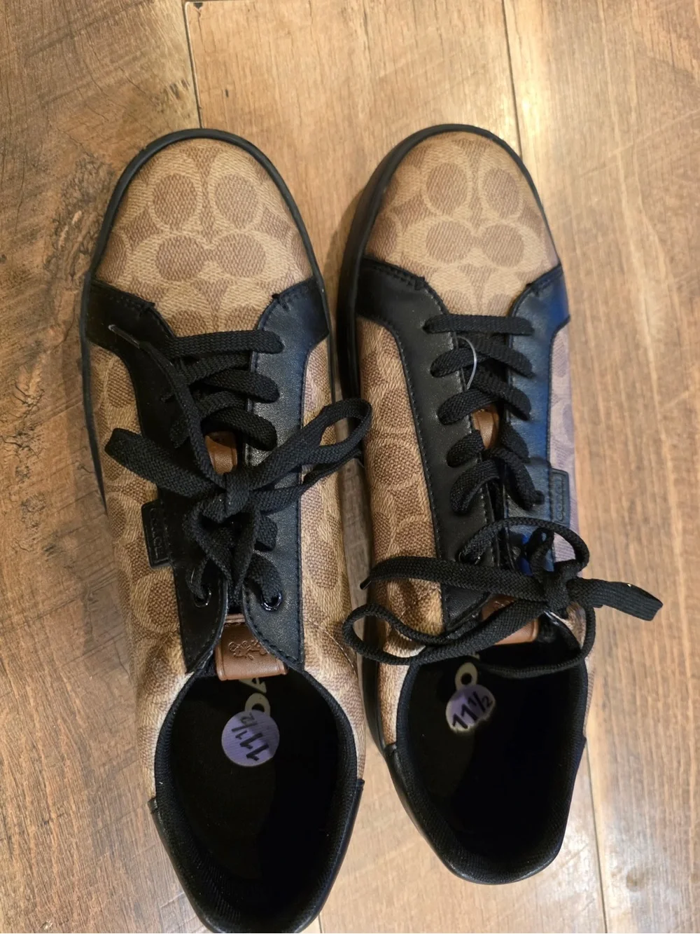 Coach Lowline Signature Canvas Sneakers